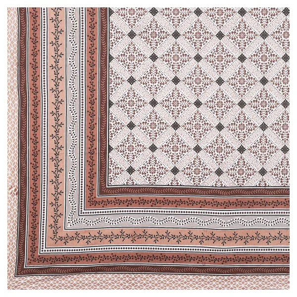 Brown_Cotton_Regal_Harmony_Double_Bedsheet_With_Pillow_Cover_90_X_108_Cmcm